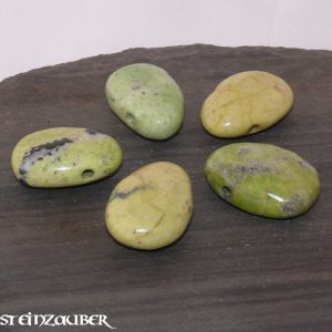 Chrysopras Trommelstein