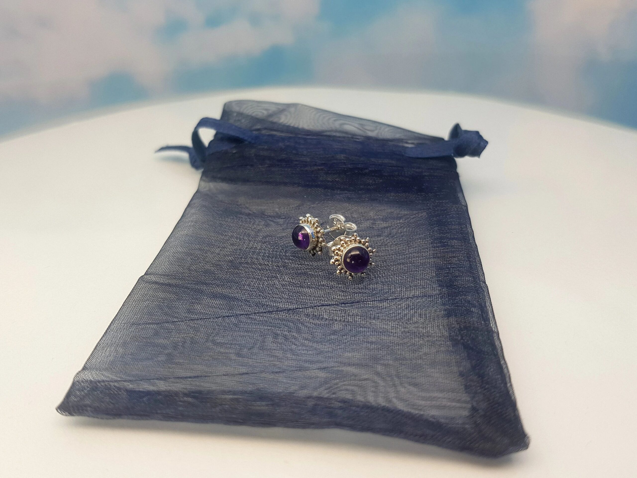 Ohrringe Amethyst 925 Silber