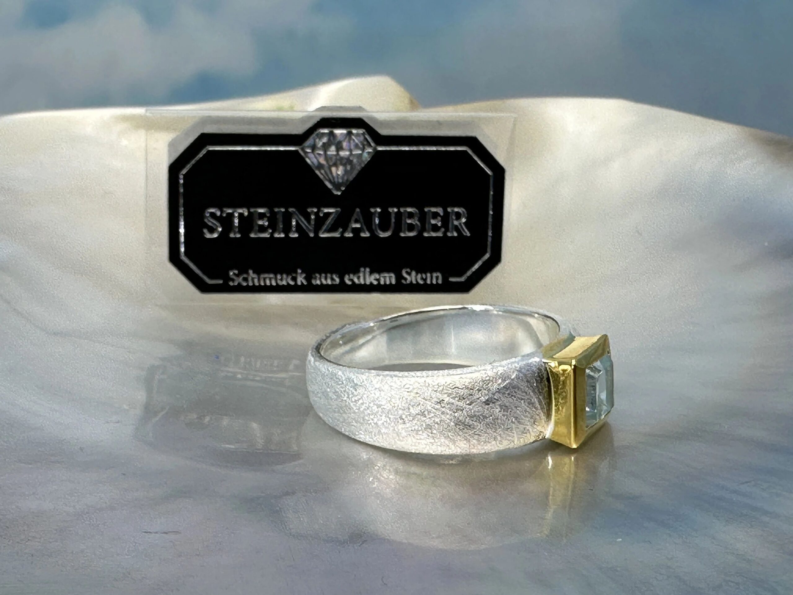 Ring Topas Gold 925 Silber