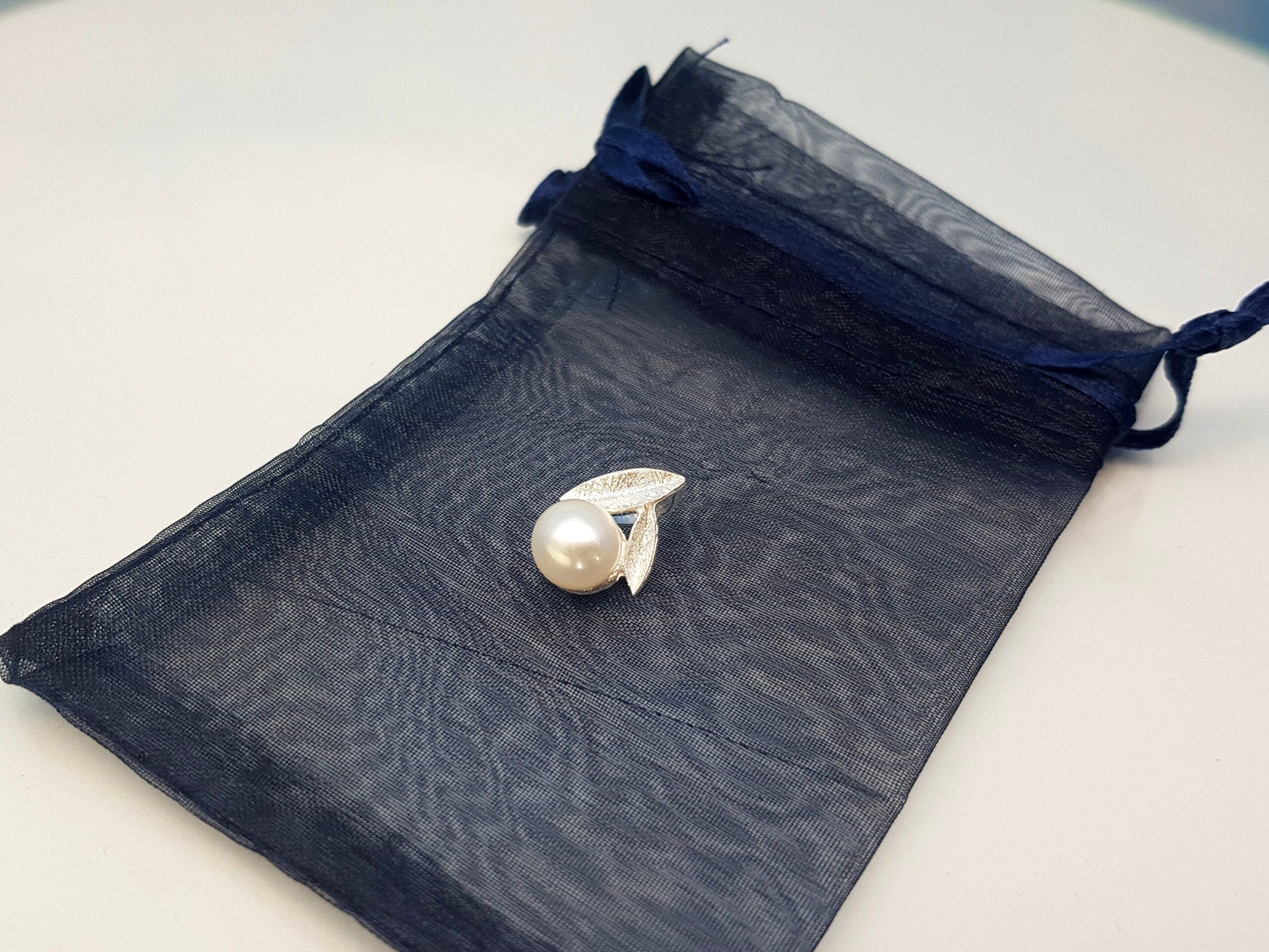 Anhänger echte Perle Silber